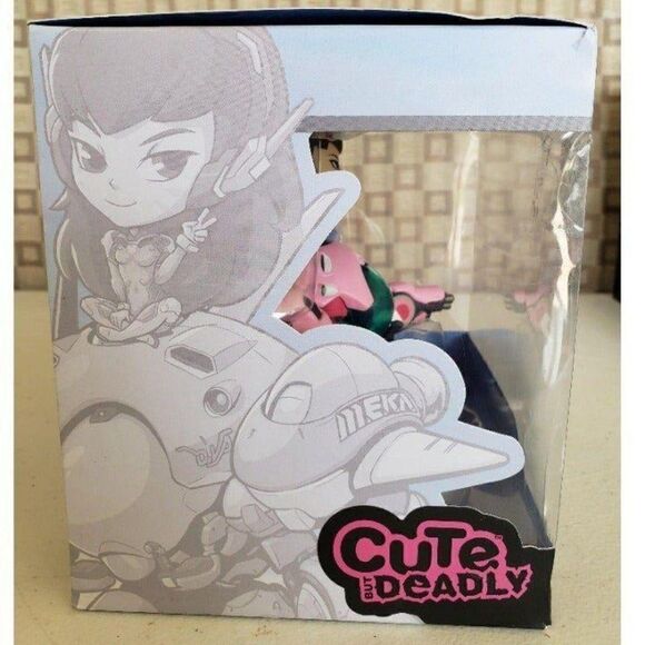 Overwatch Cute But Deadly D.Va with Meka Action Figure Blizzard NWT - Picture 6 of 8